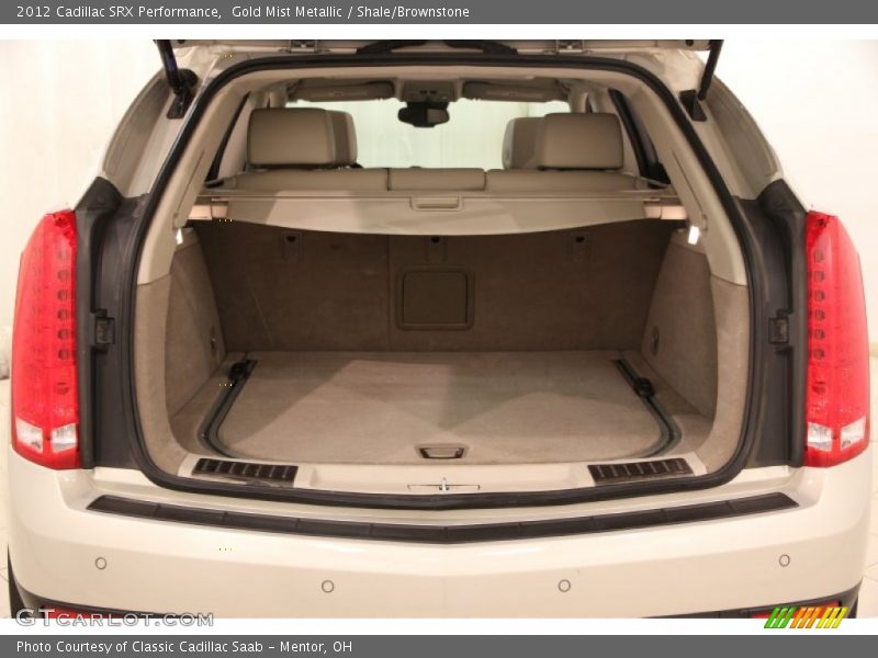 Gold Mist Metallic / Shale/Brownstone 2012 Cadillac SRX Performance