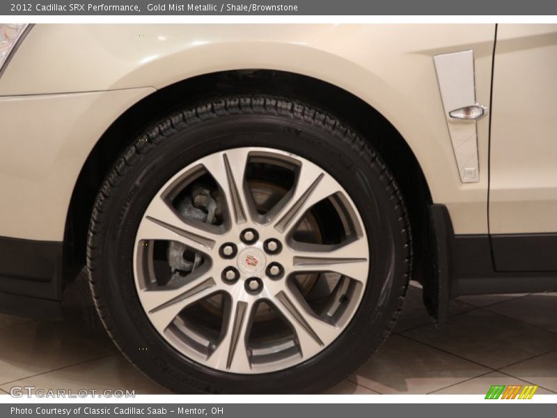 Gold Mist Metallic / Shale/Brownstone 2012 Cadillac SRX Performance