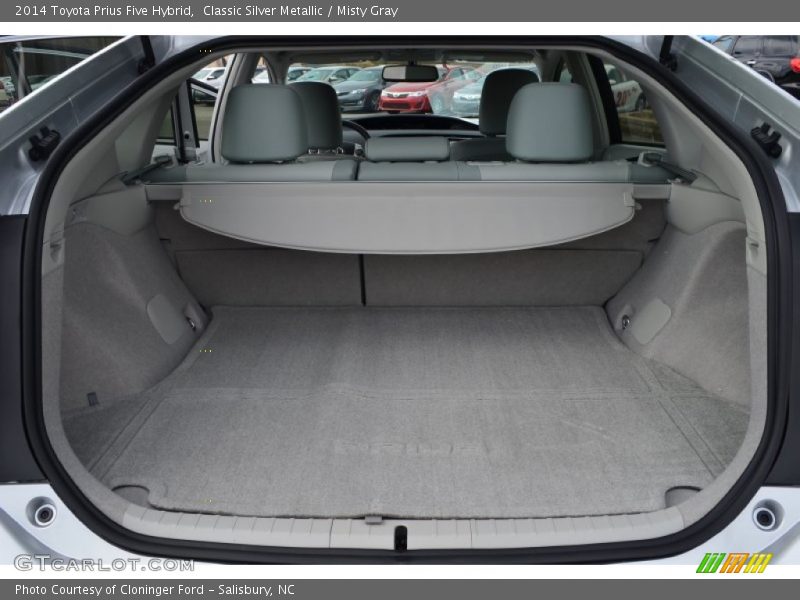 Classic Silver Metallic / Misty Gray 2014 Toyota Prius Five Hybrid