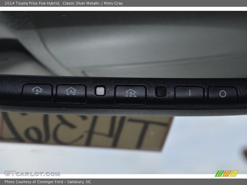 Classic Silver Metallic / Misty Gray 2014 Toyota Prius Five Hybrid