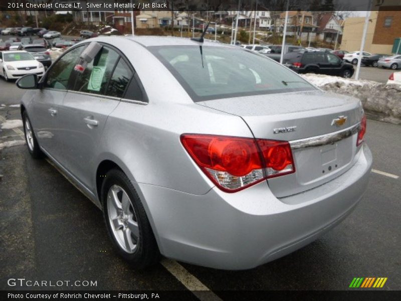 Silver Ice Metallic / Jet Black 2014 Chevrolet Cruze LT