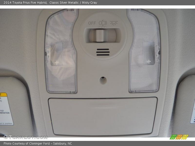 Classic Silver Metallic / Misty Gray 2014 Toyota Prius Five Hybrid