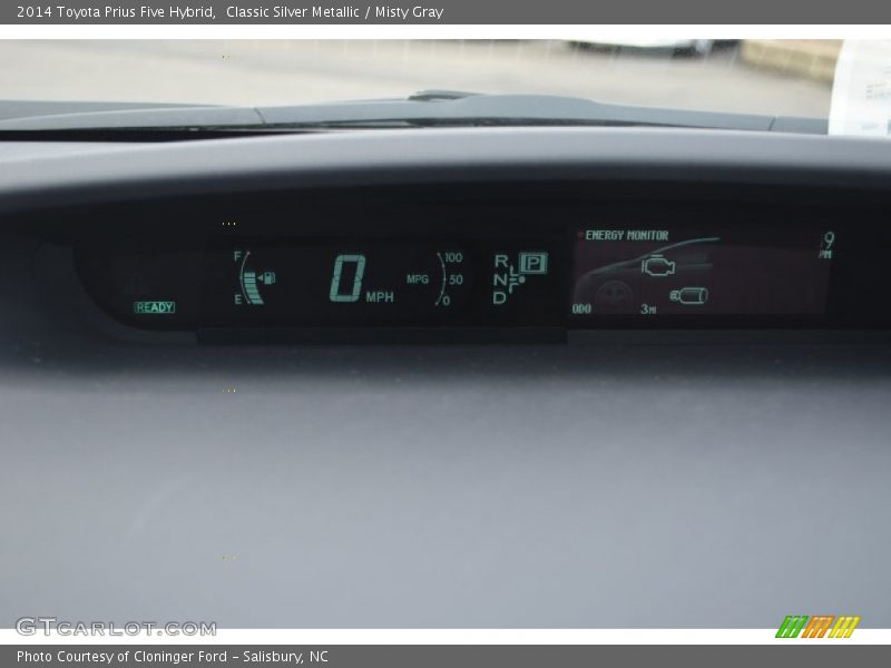 Classic Silver Metallic / Misty Gray 2014 Toyota Prius Five Hybrid