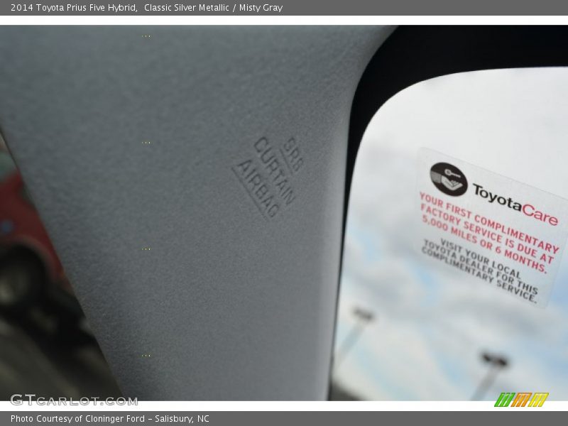 Classic Silver Metallic / Misty Gray 2014 Toyota Prius Five Hybrid