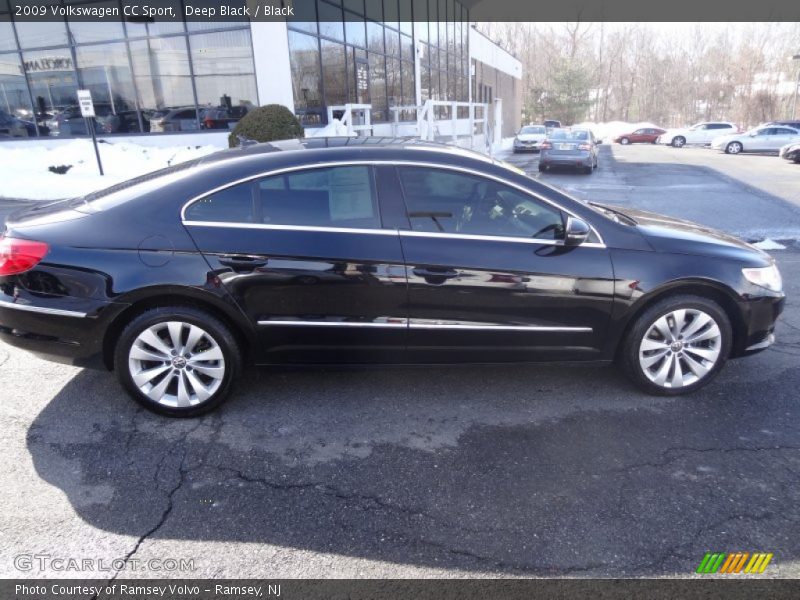 Deep Black / Black 2009 Volkswagen CC Sport