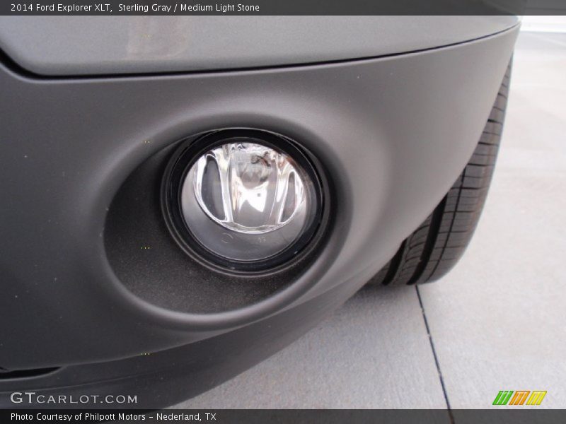 Sterling Gray / Medium Light Stone 2014 Ford Explorer XLT