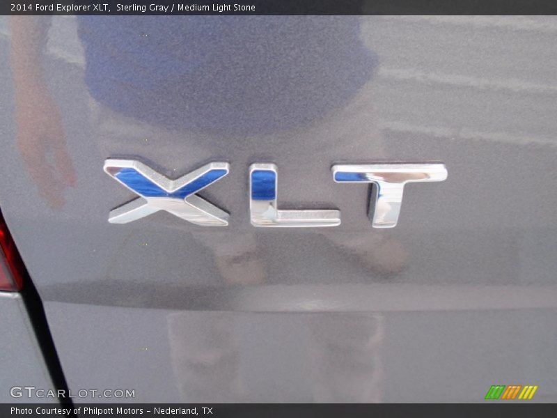 Sterling Gray / Medium Light Stone 2014 Ford Explorer XLT