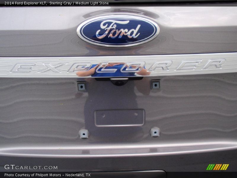 Sterling Gray / Medium Light Stone 2014 Ford Explorer XLT