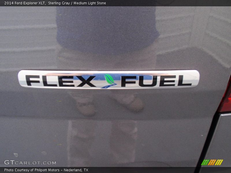 Sterling Gray / Medium Light Stone 2014 Ford Explorer XLT