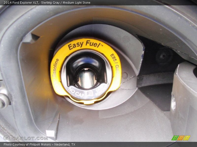 Sterling Gray / Medium Light Stone 2014 Ford Explorer XLT