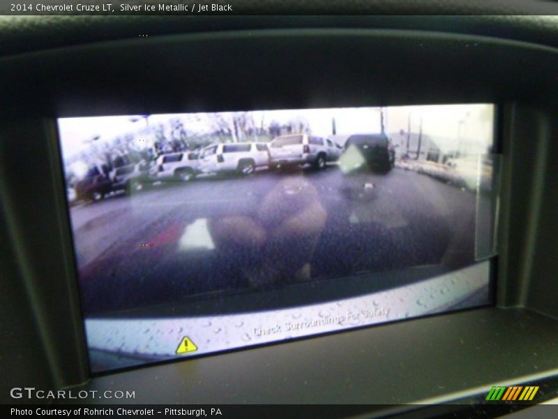 Silver Ice Metallic / Jet Black 2014 Chevrolet Cruze LT
