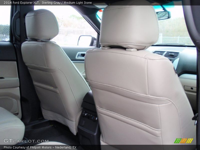 Sterling Gray / Medium Light Stone 2014 Ford Explorer XLT