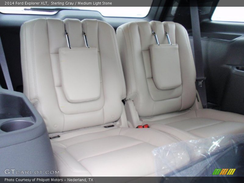 Sterling Gray / Medium Light Stone 2014 Ford Explorer XLT