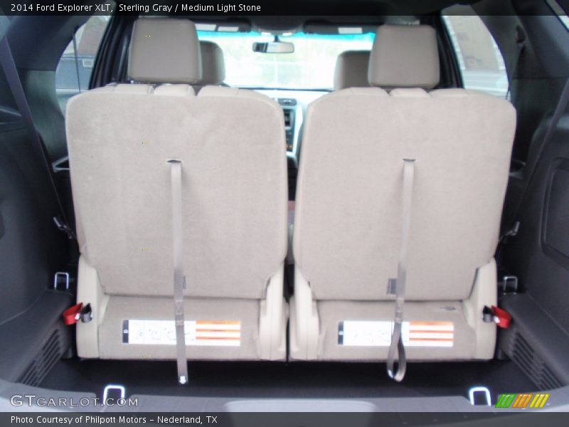 Sterling Gray / Medium Light Stone 2014 Ford Explorer XLT