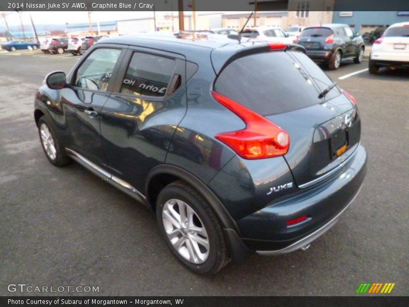 Graphite Blue / Gray 2014 Nissan Juke SV AWD