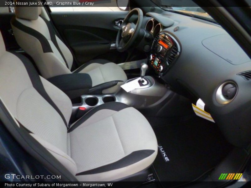 Front Seat of 2014 Juke SV AWD