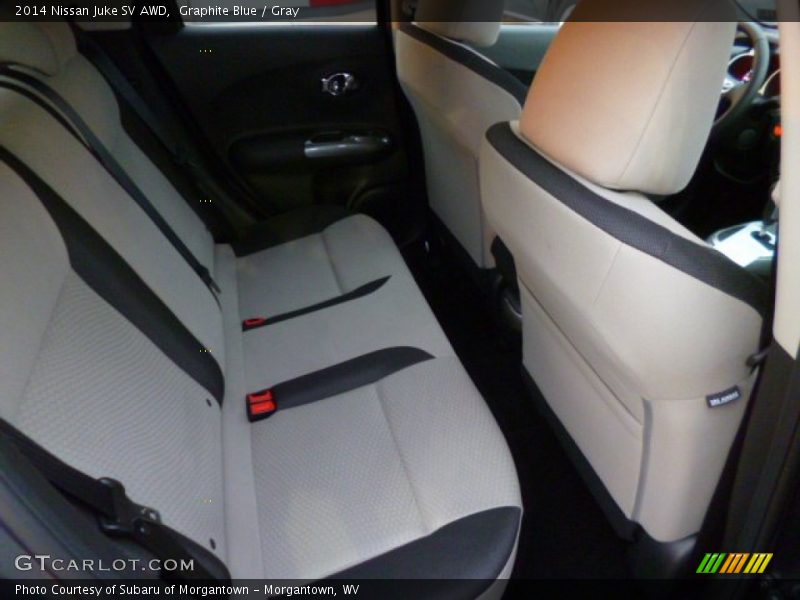 Rear Seat of 2014 Juke SV AWD