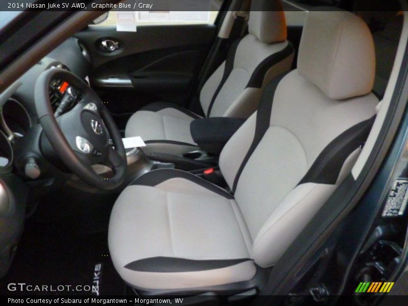 Front Seat of 2014 Juke SV AWD