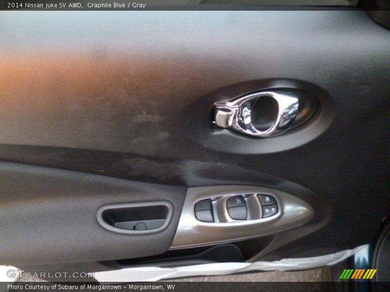 Graphite Blue / Gray 2014 Nissan Juke SV AWD