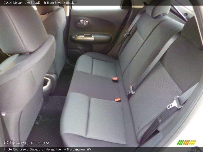 Brilliant Silver / Black 2014 Nissan Juke S AWD