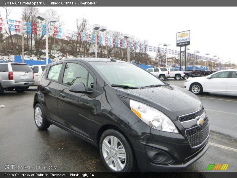 Black Granite / Silver/Silver 2014 Chevrolet Spark LT