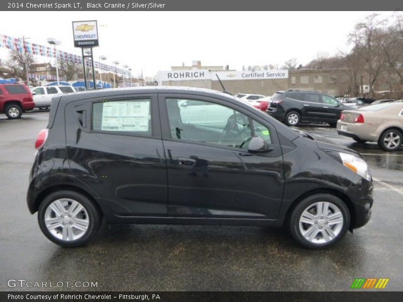 Black Granite / Silver/Silver 2014 Chevrolet Spark LT