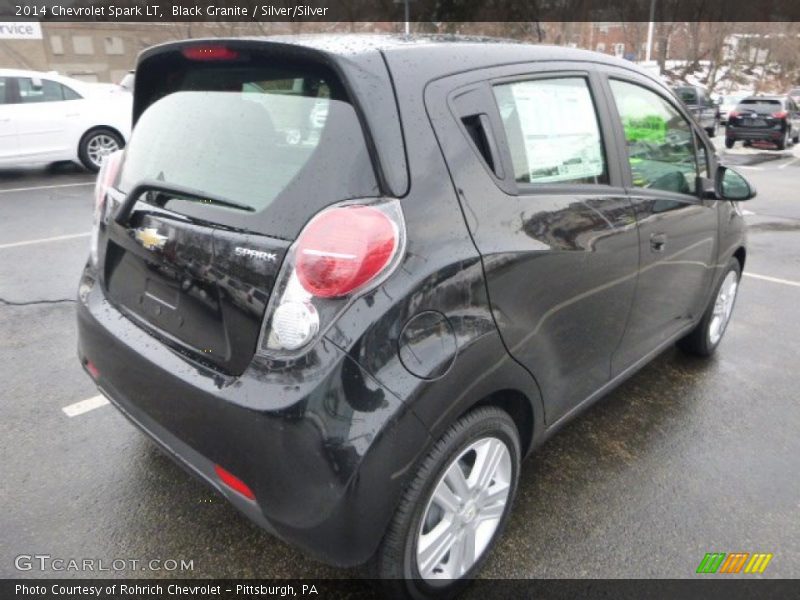 Black Granite / Silver/Silver 2014 Chevrolet Spark LT