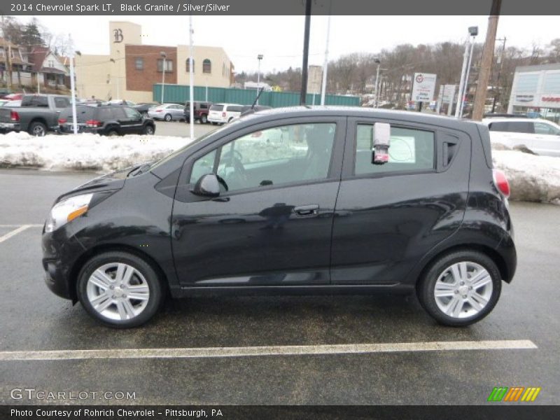 Black Granite / Silver/Silver 2014 Chevrolet Spark LT