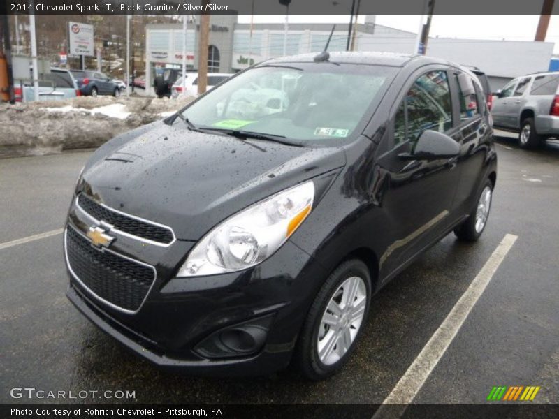 Black Granite / Silver/Silver 2014 Chevrolet Spark LT