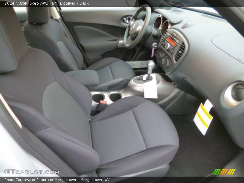 Front Seat of 2014 Juke S AWD