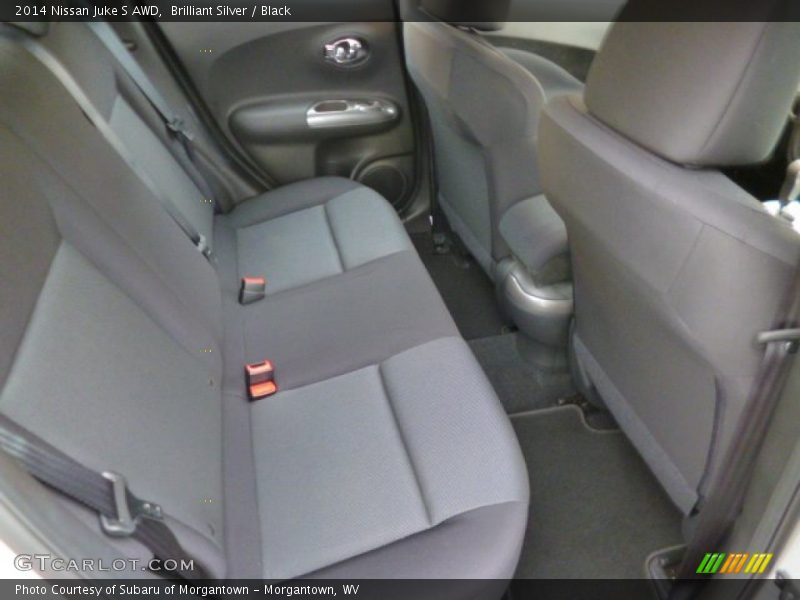 Brilliant Silver / Black 2014 Nissan Juke S AWD