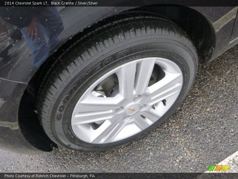 Black Granite / Silver/Silver 2014 Chevrolet Spark LT