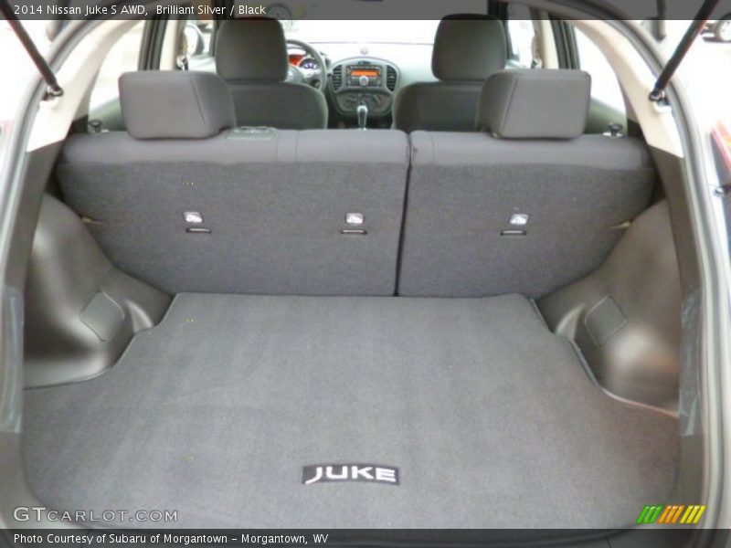 Brilliant Silver / Black 2014 Nissan Juke S AWD