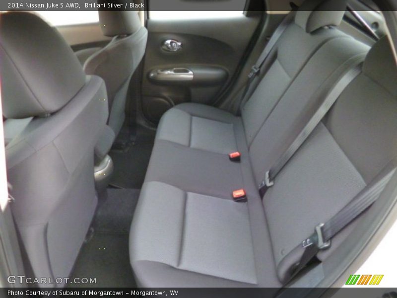 Rear Seat of 2014 Juke S AWD