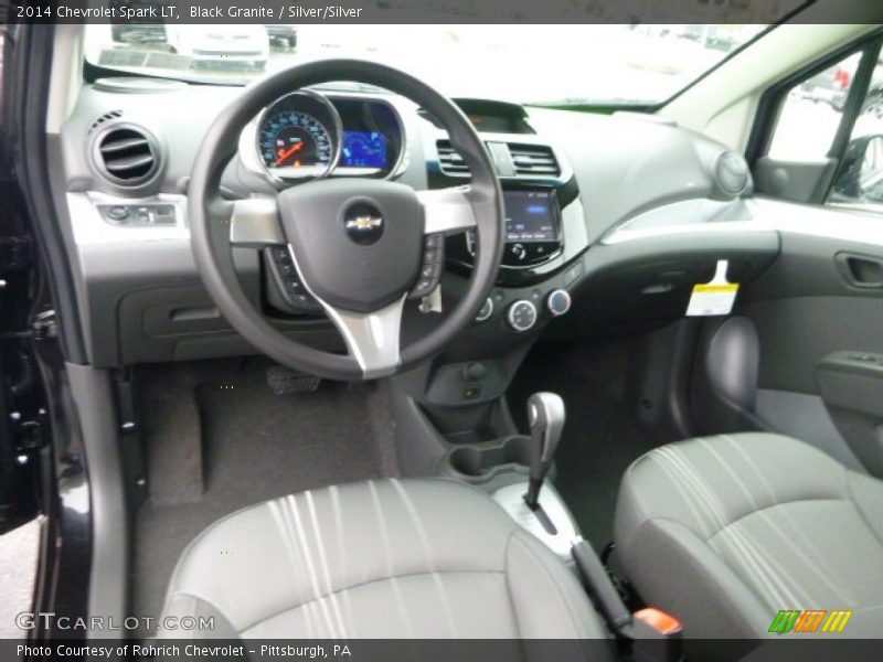 Black Granite / Silver/Silver 2014 Chevrolet Spark LT