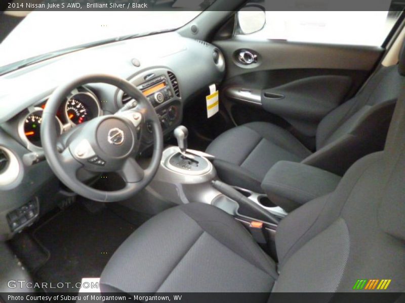 Black Interior - 2014 Juke S AWD 