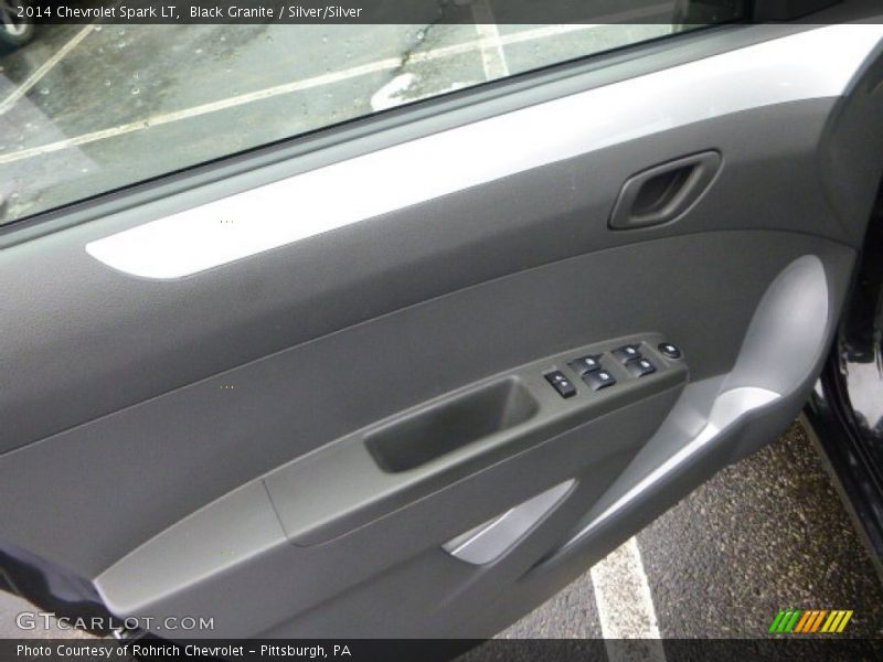 Black Granite / Silver/Silver 2014 Chevrolet Spark LT