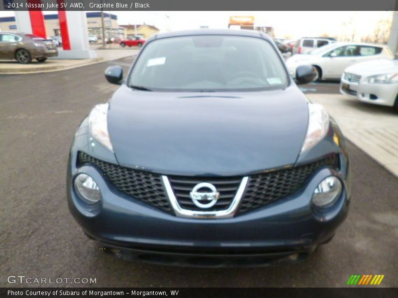 Graphite Blue / Black 2014 Nissan Juke SV AWD