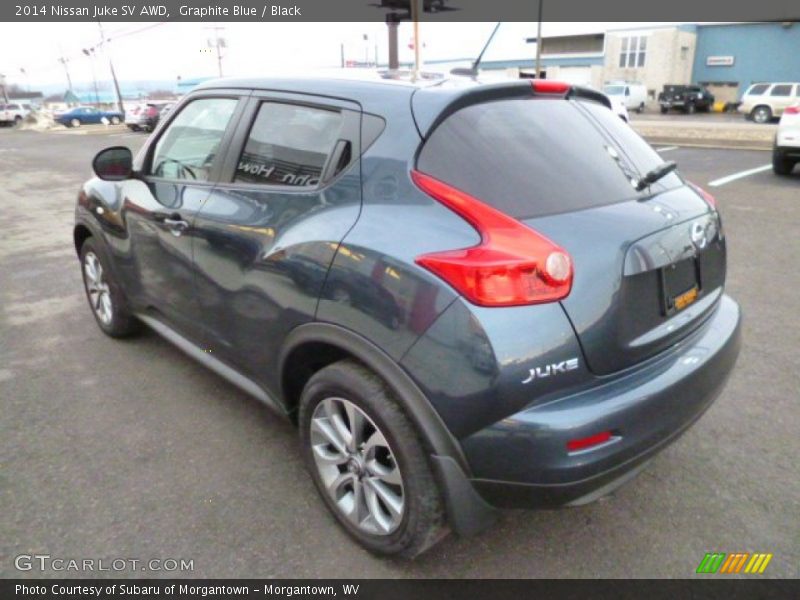 Graphite Blue / Black 2014 Nissan Juke SV AWD