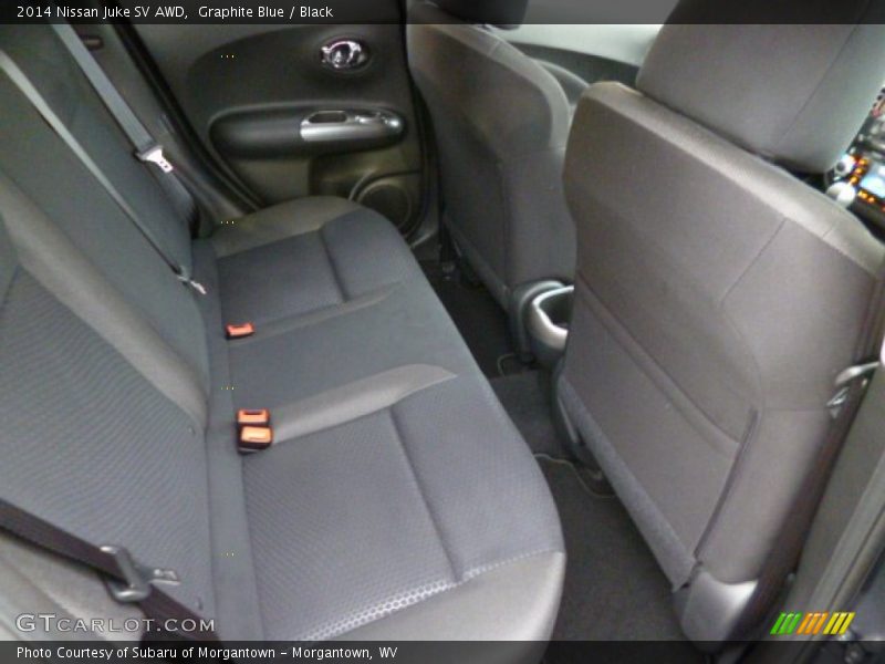 Rear Seat of 2014 Juke SV AWD