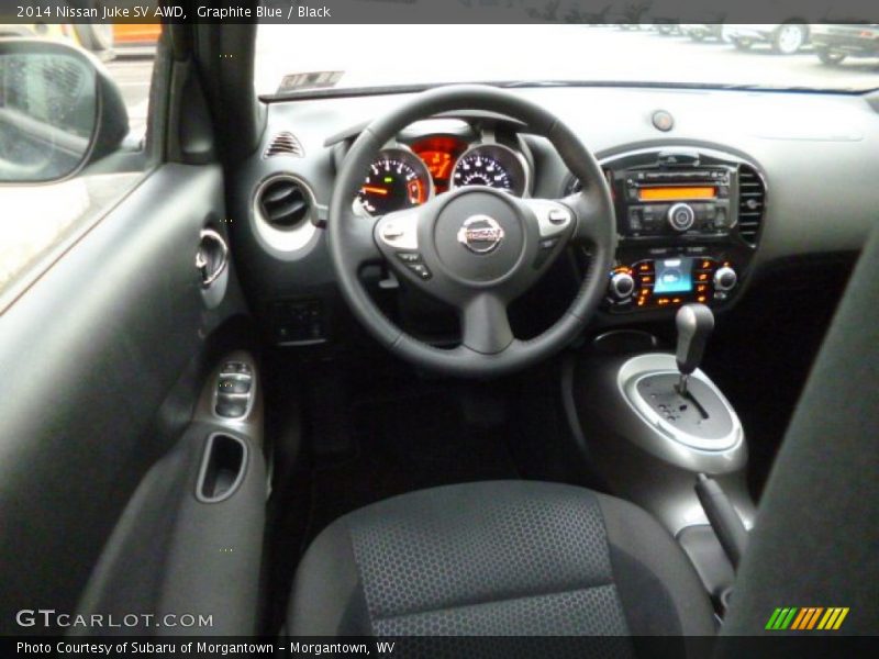Graphite Blue / Black 2014 Nissan Juke SV AWD