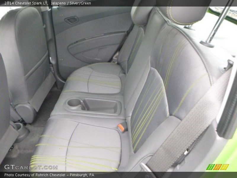Jalapeno / Silver/Green 2014 Chevrolet Spark LT