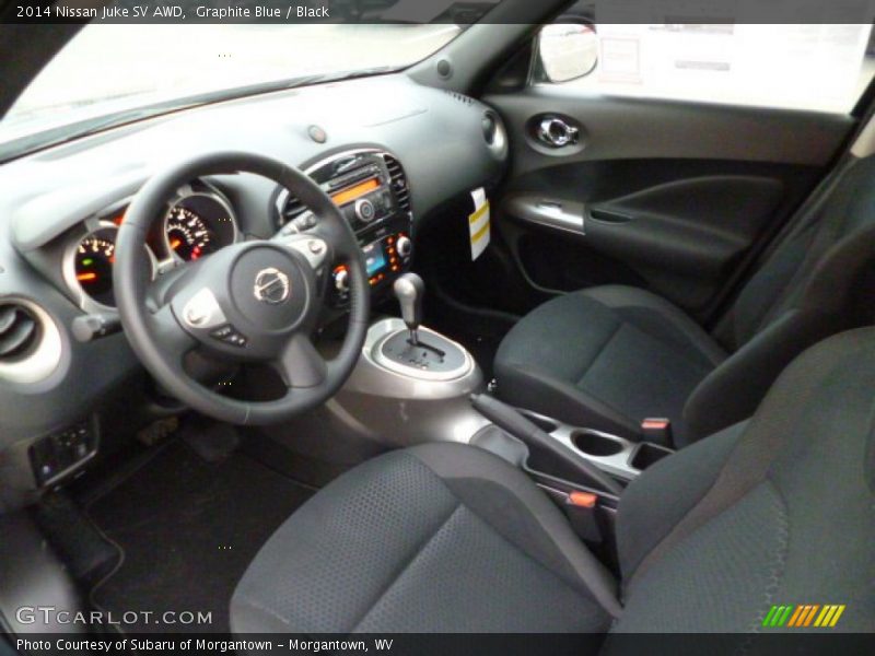 Black Interior - 2014 Juke SV AWD 