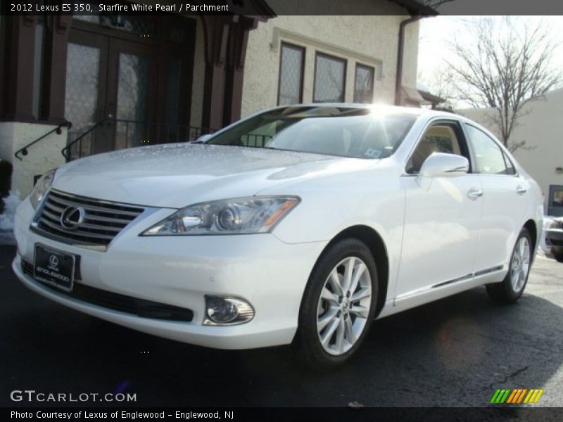 Starfire White Pearl / Parchment 2012 Lexus ES 350
