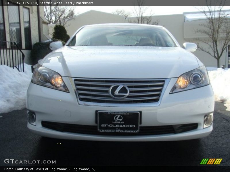Starfire White Pearl / Parchment 2012 Lexus ES 350