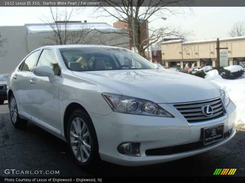 Starfire White Pearl / Parchment 2012 Lexus ES 350
