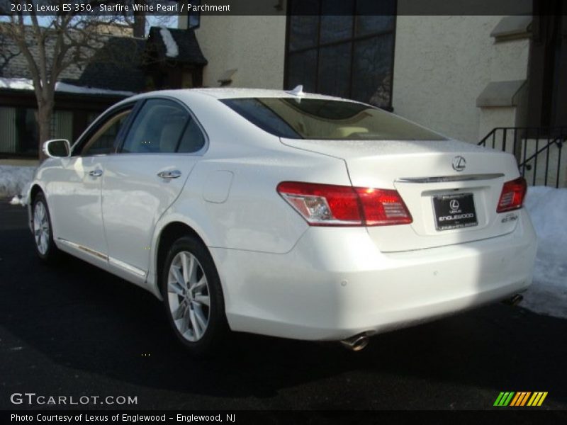Starfire White Pearl / Parchment 2012 Lexus ES 350