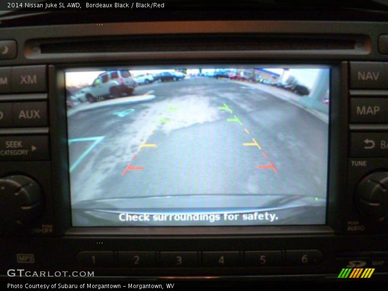 Bordeaux Black / Black/Red 2014 Nissan Juke SL AWD