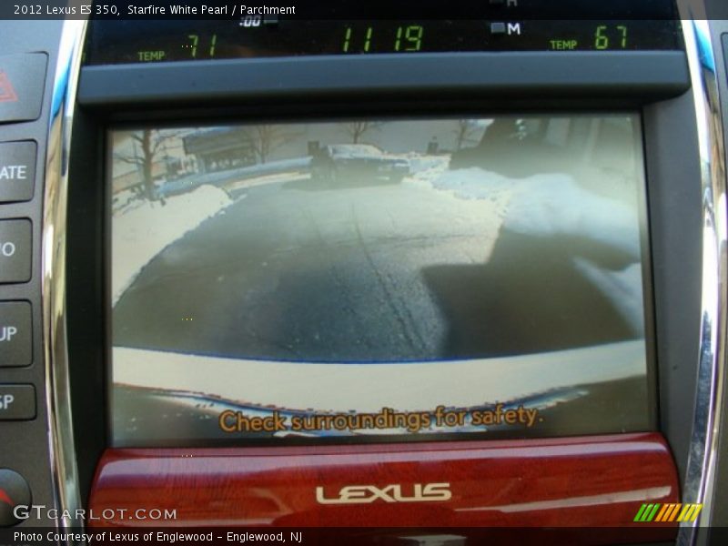 Starfire White Pearl / Parchment 2012 Lexus ES 350
