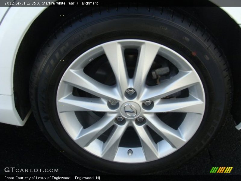 Starfire White Pearl / Parchment 2012 Lexus ES 350